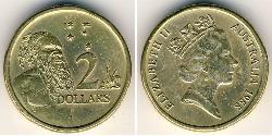 2 Доллар Австралия (1939 - ) Бронза/Алюминий 