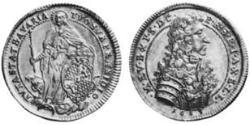 2 Дукат Бавария (курфюршество) (1623 - 1806) Золото 