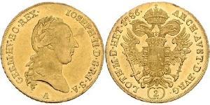 2 Дукат Габсбурзька імперія (1526-1804) Золото Joseph II, Holy Roman Emperor  (1741 - 1790)