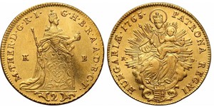 2 Дукат Королевство Венгрия (1000-1918) Золото Maria Theresa of Austria (1717 - 1780)