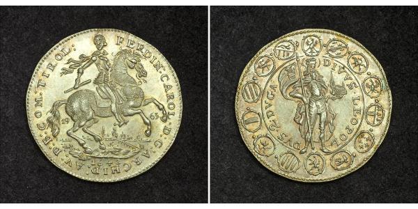 2 Дукат Священна Римська імперія (962-1806) Золото Ferdinand Charles, Archduke of Austria