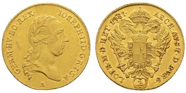 2 Дукат Священна Римська імперія (962-1806) Золото Joseph II, Holy Roman Emperor  (1741 - 1790)