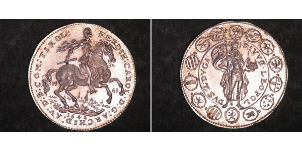 2 Дукат Священна Римська імперія (962-1806) Золото Ferdinand Charles, Archduke of Austria