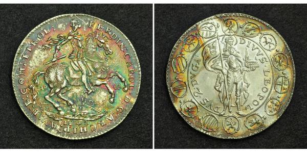 2 Дукат Священна Римська імперія (962-1806) Золото Ferdinand Charles, Archduke of Austria