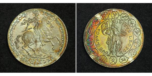 2 Дукат Священная Римская империя (962-1806) Золото Фердинанд Карл Австрийский