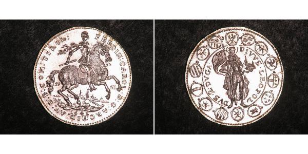 2 Дукат Священная Римская империя (962-1806) Золото Фердинанд Карл Австрийский