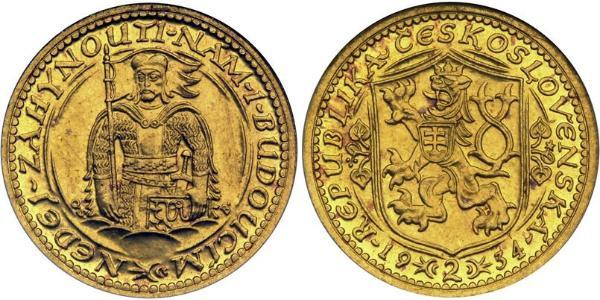2 Дукат Чехословакія (1918-1992) Золото 