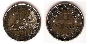 2 Евро Кипр (1960 - ) Биметалл 