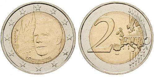 2 Евро Люксембург Биметалл 