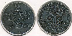 2 Ере Швеція Залізо Густав V (1858 - 1950)