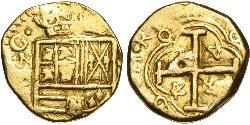 2 Ескудо New Kingdom of Granada (1549 - 1739) Золото 