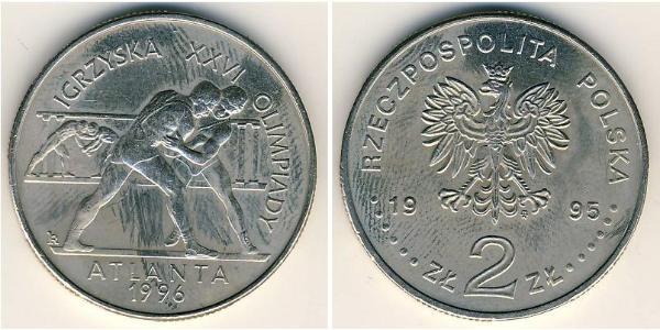 2 Злотий Республіка Польща (1991 - ) Нікель/Мідь 