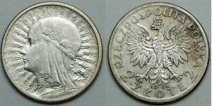 2 Злотый Польская Республика (1918 - 1939)  