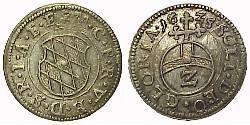 2 Крейцер Германия Серебро Максимилиан I (курфюрст Баварии)(1573 – 1651)