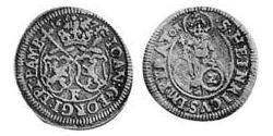 2 Крейцер Prince-Bishopric of Bamberg (1245–1802) Срібло 