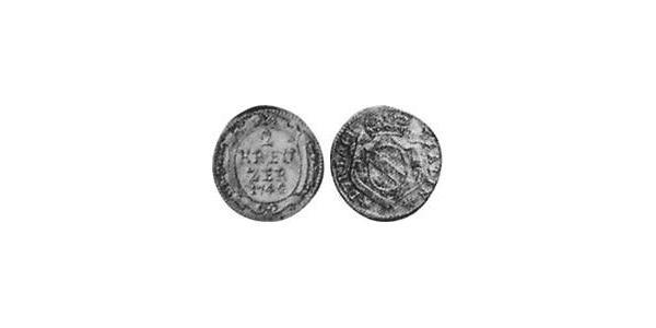 2 Крейцер Баден-Дурлах (1535 - 1771) Срібло 