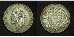 2 Крона Лихтенштейн Серебро Johann II, Prince of Liechtenstein (1840-1929)