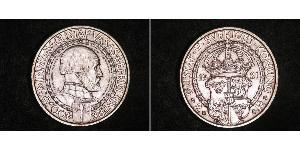 2 Крона Швеция Серебро 