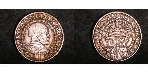 2 Крона Швеция Серебро 