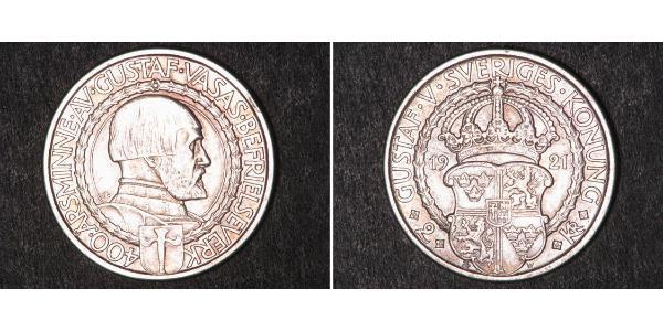 2 Крона Швеція Срібло 