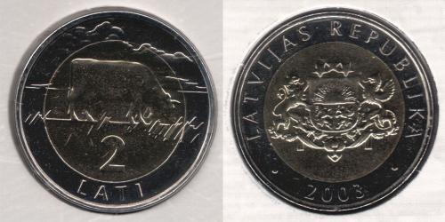 2 Лат Латвія (1991 - )  
