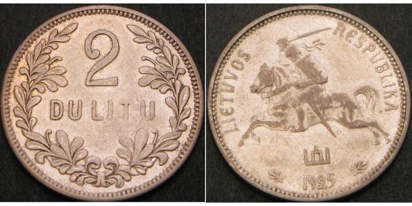 2 Лит Литва Серебро 