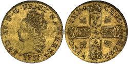 2 Луидор Королевство Франция (843-1791) Золото Людовик XV (1710-1774)
