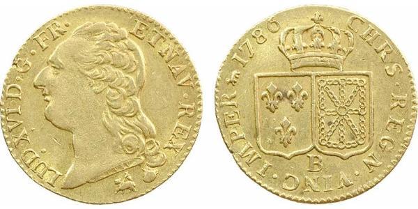 2 Луидор Королевство Франция (843-1791) Золото Людовик XVI (1754 - 1793)