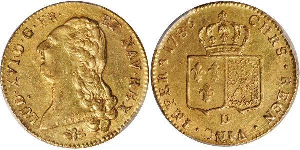 2 Луидор Франция / Королевство Франция (843-1791) Золото Людовик XVI (1754 - 1793)