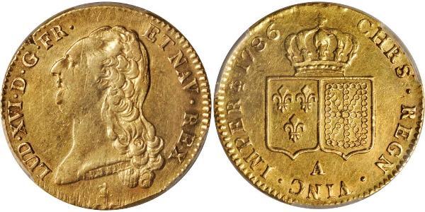 2 Луидор Франция / Королевство Франция (843-1791) Золото Людовик XVI (1754 - 1793)
