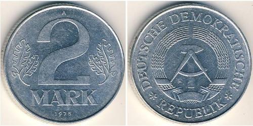 2 Марка Германская Демократическая Республика (1949-1990) Алюминий 