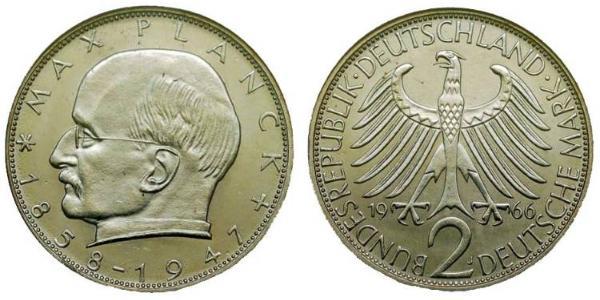 2 Марка ФРГ (1949-1990) Никель/Медь 