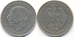 2 Марка ФРН (1949-1990) Нікель/Мідь 