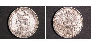 2 Марка Пруссия (королевство) (1701-1918) Серебро Wilhelm II, German Emperor (1859-1941)