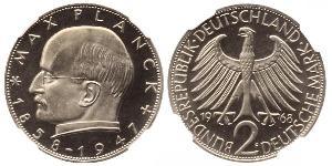 2 Марка ФРН (1949-1990) Срібло 