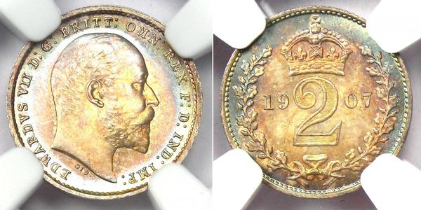 2 Пенни Великобритания  Серебро 