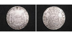 2 Реал Іспанська Імперія (1700 - 1808) Срібло Карл III король Іспанії (1716 -1788)