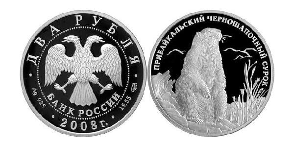2 Рубль Російська Федерація (1991 - ) Срібло 