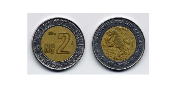 2 Сентаво Мексиканські Сполучені Штати (1867 - ) Біметал 