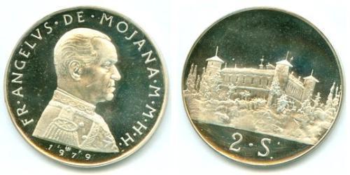2 Скудо Мальтийский орден (1080 - ) Срібло 