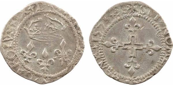 2 Соль Королевство Франция (843-1791) Серебро 