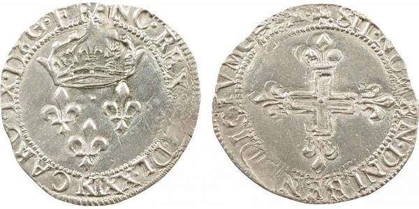 2 Соль Франкське королівство (843-1791) Срібло 