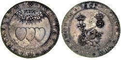 2 Thaler Republik der Sieben Vereinigten Provinzen (1581 - 1795) Silber 