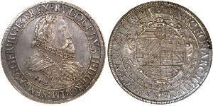 2 Талер Габсбургская империя (1526-1804) Серебро Рудольф II (1552 - 1612)