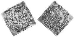 2 Талер Княжество Трансильвания (1571-1711) Серебро 