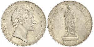 2 Талер Королевство Бавария (1806 - 1918) Серебро Людвиг I (король Баварии)(1786 – 1868)