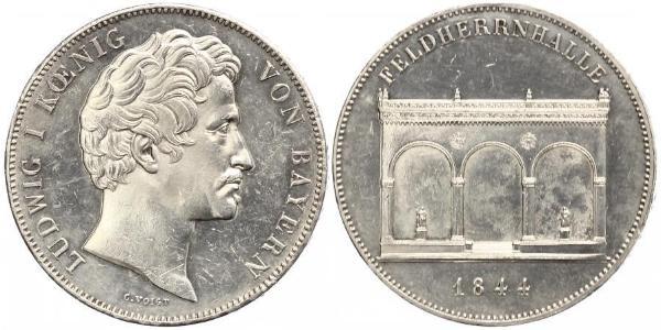 2 Талер Королевство Бавария (1806 - 1918) Серебро Людвиг I (король Баварии)(1786 – 1868)