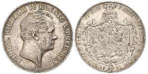 2 Талер Пруссия (королевство) (1701-1918) Серебро Фридрих Вильгельм IV (1795 - 1861)