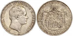 2 Талер Пруссия (королевство) (1701-1918) Серебро Фридрих Вильгельм IV (1795 - 1861)