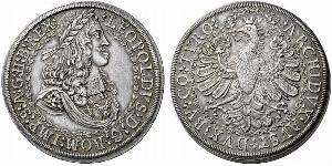2 Талер Священная Римская империя (962-1806) Серебро Леопольд I (император Священной Римской империи)(1640-1705)